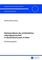 Rechtsprobleme Der Nichtehelichen Lebensgemeinschaft In Deutschland Sowie In...
