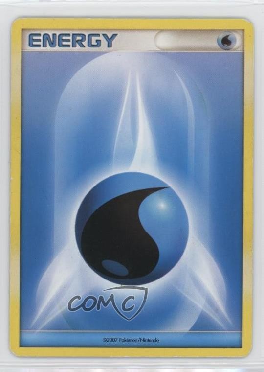 Water Energy (2007) Pokémon Miscellaneous Promo & Energies 1997