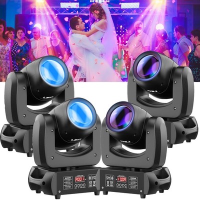 18Prism LED Moving Head Light RGBW Gobo Beam Stage Lighting DJ Disco DMX512 150W