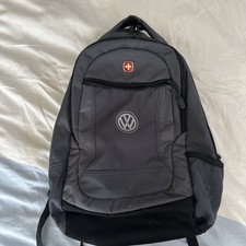 VW Wenger Tech Backpack Laptop Sleeve Gray Bl...