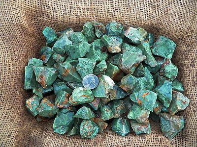2000 Carat Lots of Chrysoprase Rough - Plus a FREE Faceted Gemstone