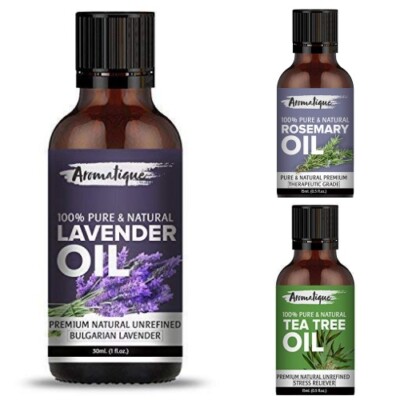 Aromatique Essential Oil Pure Skin Care & Hair Growth Natural Therapeutic 15 ml.