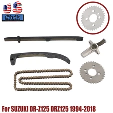 Cam Sprocket Timing Chain Tensioner Guide Kit For 94-18 Suzuki DR-Z125 DRZ125 US