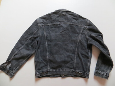 Levi's 70503 Jacke Jeansjacke Gr. XL Schwarz ! Black 90's Vintage