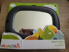 Munchkin NIP Baby In- Sight Car Mirror Gray.