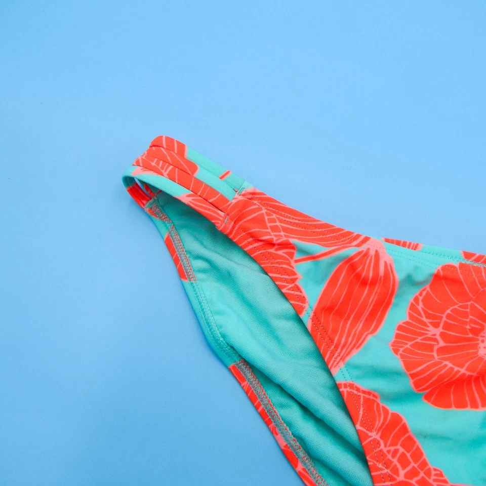 Body Glove XL Turquoise Multi Straps Brazilian Bikini Bottom Swimwear Beach New — 第 3/4 张图片