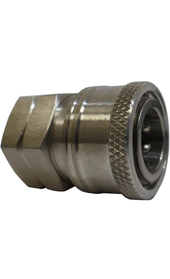 Paquete de 2 enchufes hembra 85.300.102S 1/4 pulgada NPT hembra Foto 4 de 4