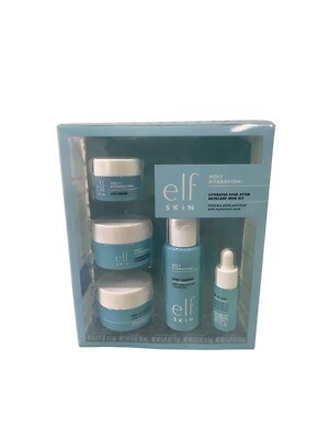 ELF HOLY HYDRATED EVER AFTER 5pc  Skincare Mini Kit - TSA-friendly Sizes F4