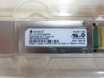 TELLABS 81.11T-XFPXGSPON XGS-PON OLT TRANSCEIVER