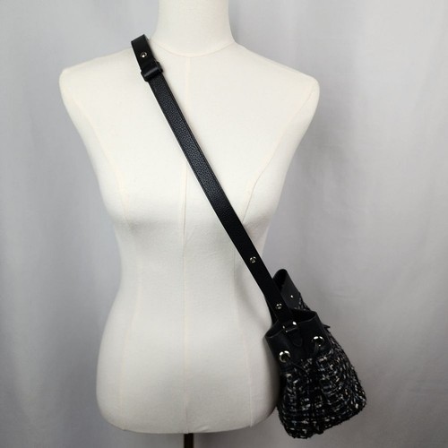 Kate Spade Marti Tweed Bucket Crossbody Bag - Picture 4 of 9