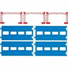 Takara Tomy Plarail Rail Train Accessories R-04 Double Straight Track Toy Japan
