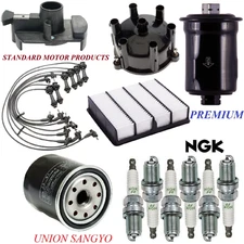 Tune Up Kit Filters Cap Rotor Wire Spark Plugs For LEXUS SC300 L6 3.0L 1992-1997