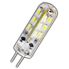 3x G4 LED 1,5 Watt Lampe DIMMBAR WARMWEIß 12V DC 24 SMD Spot Halogen Dimmer Set