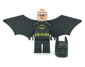Batman black wings DC Lego Minifigure Arkham Asylum Breakout 10937