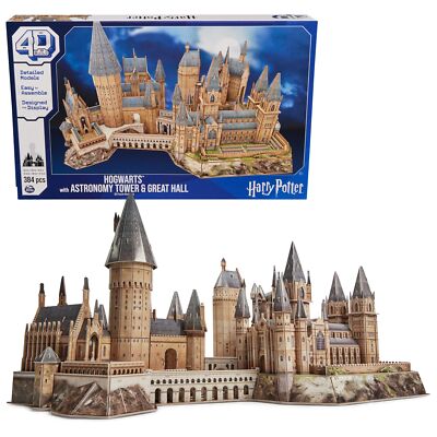 4D Build, Harry Potter Deluxe Hogwarts Castle with Astronomy Tower