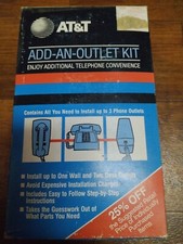 Vintage AT T Add An Outlet Kit