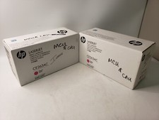 Lot Of 2 HP CE263AC Magenta Toner Cartridge Genuine LaserJet CP4525 CP4025