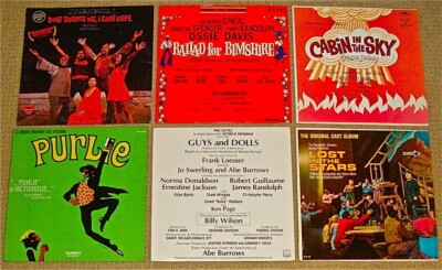 ICan'tCope(SIGNED)/Ballad4Bimshire/CabinInSky/Purlie/GuysDolls+1