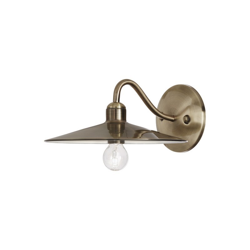 Lampada da Parete DL1200 Classica Brunita | Illuminazione Rustica 1 Luce