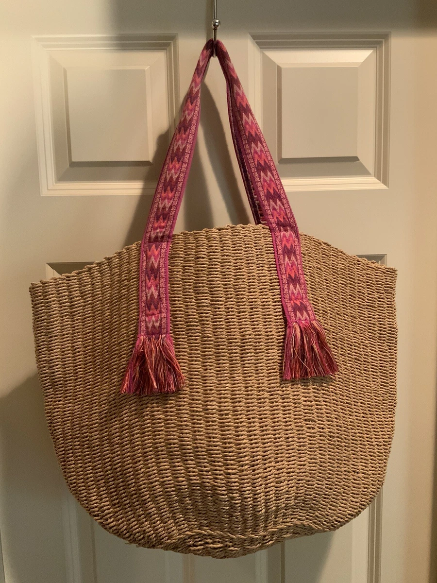 Gap straw tote new arrivals