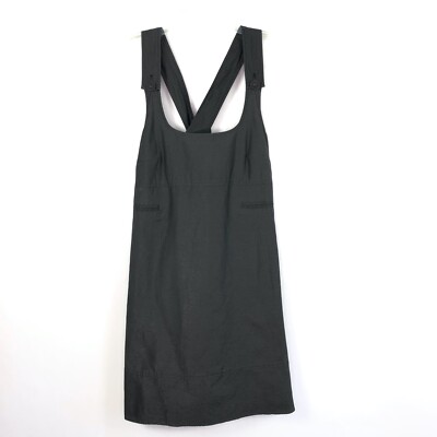 Laundry By Shelli Segal Black Criss Cross Straps Dress Womens Sz 4 