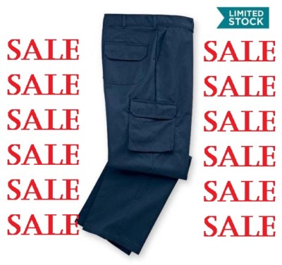 Cargo Work Pants - Available in 4 Colors - Super Fast Shipping 
