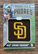 2021 Topps Series 1 Fernando Tatis Jr. Spring Training /70 Logo Patch #P2821