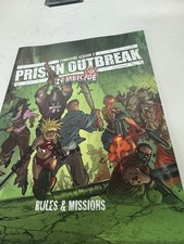 Zombicide Prison Outbreak Rules And Mission Replacement Book Manual CMON