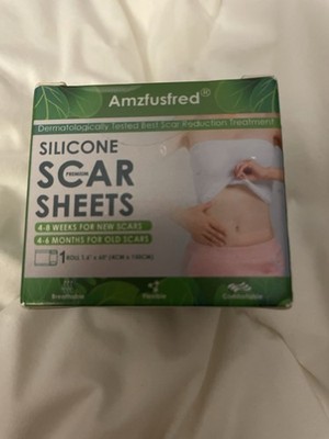 Amzfusfred premium silicone scar sheets.  1 Roll 4cmx160cm