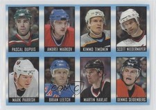 2003-04 Mini Stickers 8-Panel Pascal Dupuis Andrei Markov Kimmo Timonen HOF 0bt4