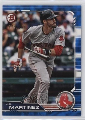 2019 Bowman Blue 79/150 JD Martinez #35 0d3