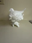 VTG Westmoreland Milk Glass Robin On Nest Lidded Compote Dish