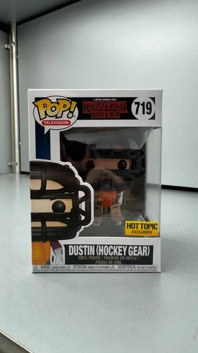 Funko Pop! Stranger Things Dustin Hockey Gear Hot Topic 719