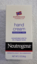 Neutrogena Norwegian Formula Hand Cream Fragrance Free 2oz New