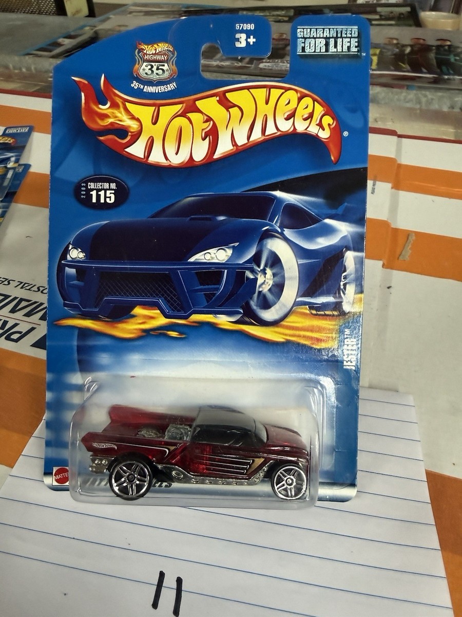 Hot Wheels Jester #115 Red Die-Cast Car 2003 | eBay
