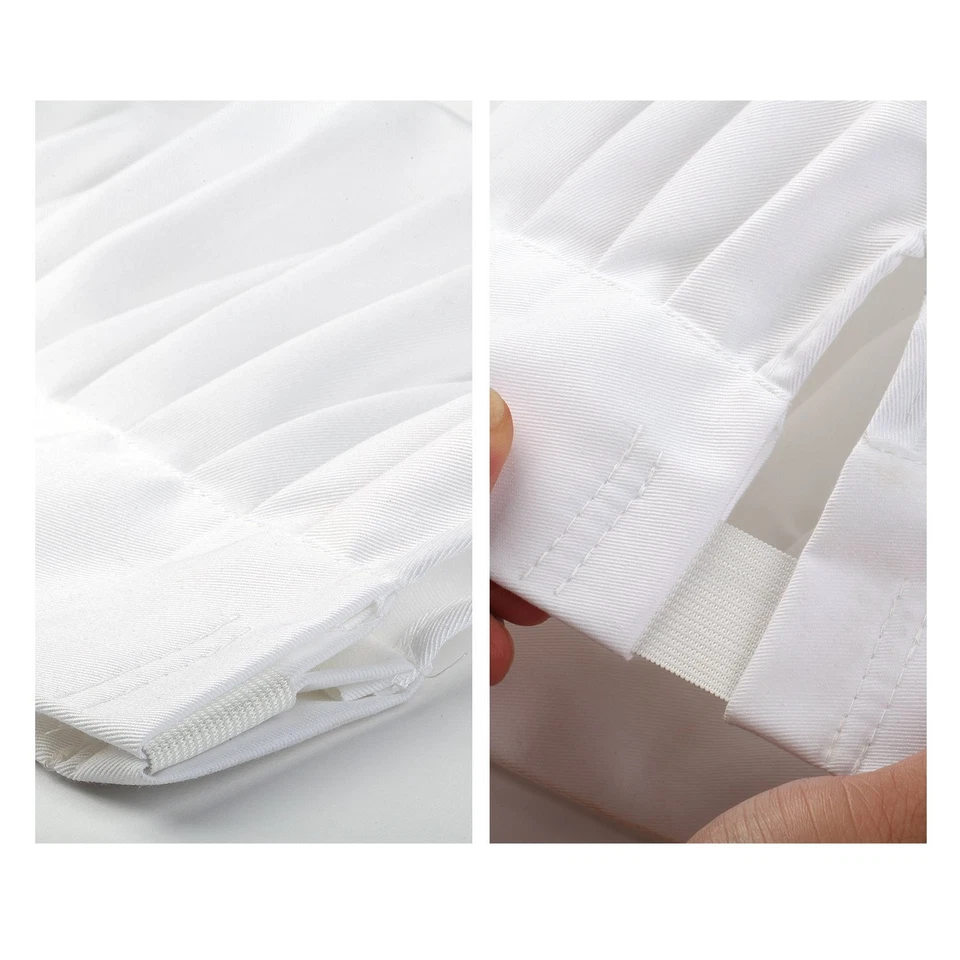 Delantal y sombrero de chef para hombre y mujer, delantal de cocina lavable a máquina... Foto 4 de 4