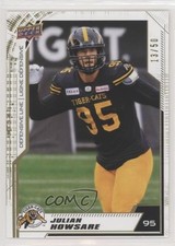 2020 Upper Deck CFL Gold 13/50 Julian Howsare #152 z5t