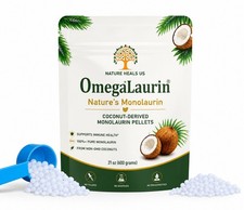 OmegaLaurin 21oz Monolaurin Pellets 3000mg Pe...
