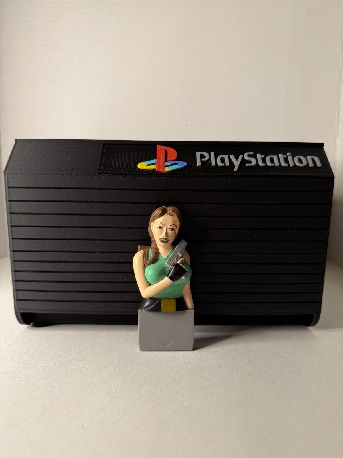 PlayStation PS1 Holds 28, Game Storage Display Shelf Memory Card Holder 3DPrint