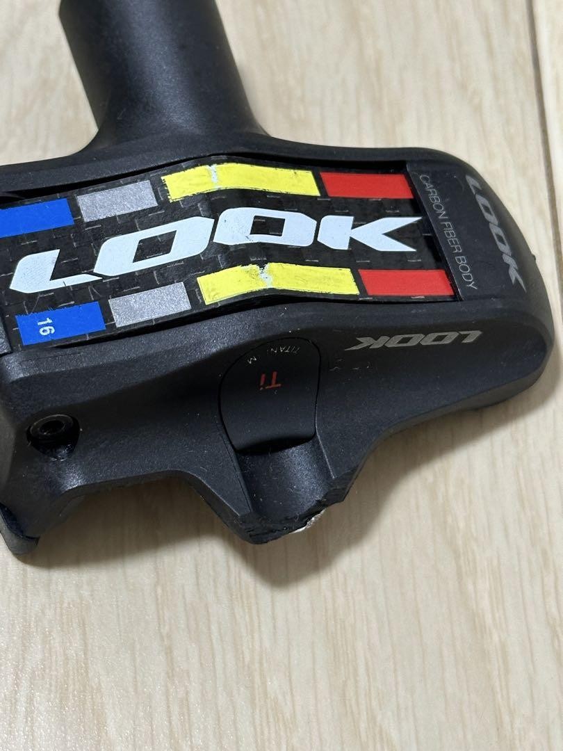 パーツ LOOK KEO BLADE 2 Carbon Pro Team Ti 16 Look Keo Blade 2 Carbon Pro Team Ti Road Bike Pedal Left 16