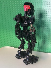 LEGO Bionicle Shadow Toa Mata Tahu 8534 Black Kanohi Hau Custom Blackout Moc