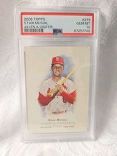 2006 Topps Allen & Ginter's Stan Musial #279 PSA 10 GEM MT HOF