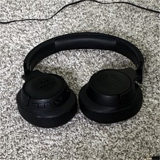 JBL Tune 500 Black On-Ear Wired 3.5mm Headphones w/ Mic Foldable 32mm