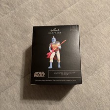 2021 Hallmark Star Wars Animated BOBA FETT Comic Con SDCC Exclusive ornament NEW