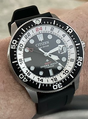 Citizen Men's Promaster GMT Dive Eco-Drive Watch