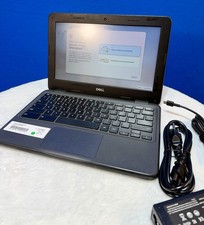 Dell Chromebook 3100 11.6  4GB 32GB ChromeOS Laptop  Charger   Tested