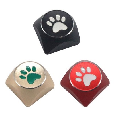 1PC Keycap Aluminum Alloy CatPaws XDA Profile Key Caps Replacement for Switches