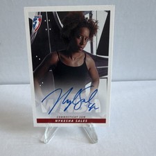 Nykesha Sales 2005 Rittenhouse WNBA Autographed Connecticut Sun Insert