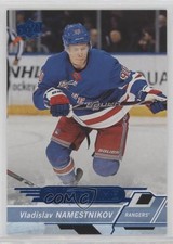 2018-19 Upper Deck Overtime Rookies Blue Foil Vladislav Namestnikov #141 s9v