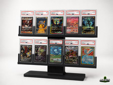 5x2 Pok&eacute;mon PSA/CGC Slab Moderner TCG Display St&auml;nder